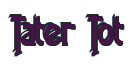 Rendering "Tater Tot" using Agatha