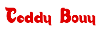 Rendering "Teddy Bouy" using Candy Store