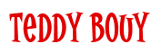 Rendering "Teddy Bouy" using Cooper Latin