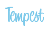 Rendering "Tempest" using Bean Sprout