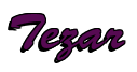 Rendering "Tezar" using Brush Script