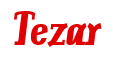 Rendering "Tezar" using Color Bar