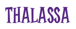 Rendering "Thalassa" using Cooper Latin