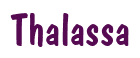 Rendering "Thalassa" using Dom Casual