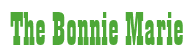 Rendering "The Bonnie Marie" using Bill Board