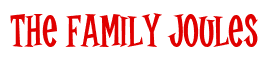 Rendering "The Family Joules" using Cooper Latin