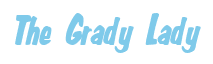 Rendering "The Grady Lady" using Big Nib