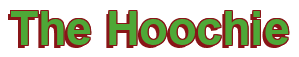 Rendering "The Hoochie" using Arial Bold