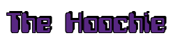Rendering "The Hoochie" using Computer Font