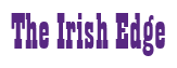 Rendering "The Irish Edge" using Bill Board