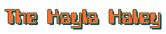 Rendering "The Kayla Haley" using Computer Font