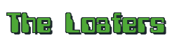 Rendering "The Loafers" using Computer Font