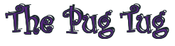 Rendering "The Pug Tug" using Curlz
