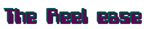 Rendering "The Reel ease" using Computer Font