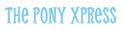 Rendering "The pony xpress" using Cooper Latin