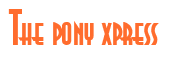 Rendering "The pony xpress" using Asia