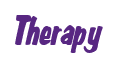 Rendering "Therapy" using Big Nib