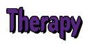 Rendering "Therapy" using Callimarker