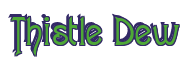 Rendering "Thistle Dew" using Agatha