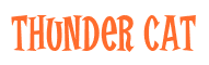 Rendering "Thunder Cat" using Cooper Latin