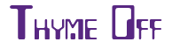 Rendering "Thyme Off" using Checkbook