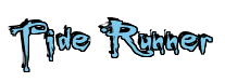Rendering "Tide Runner" using Buffied