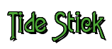 Rendering "Tide Stick" using Agatha