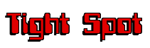 Rendering "Tight Spot" using Computer Font