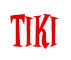 Rendering "Tiki" using Cooper Latin