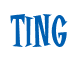 Rendering "Ting" using Cooper Latin