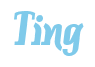 Rendering "Ting" using Color Bar