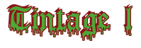 Rendering "Tintage l" using Dracula Blood