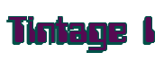 Rendering "Tintage l" using Computer Font