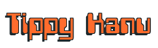 Rendering "Tippy Kanu" using Computer Font