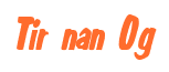 Rendering "Tir nan Og" using Big Nib