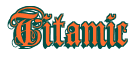 Rendering "Titamic" using Anglican