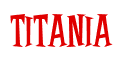 Rendering "Titania" using Cooper Latin
