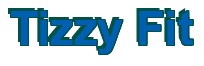 Rendering "Tizzy Fit" using Arial Bold