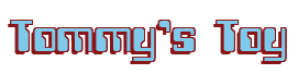 Rendering "Tommy's Toy" using Computer Font