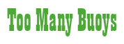 Rendering "Too Many Buoys" using Bill Board