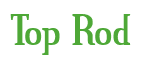 Rendering "Top Rod" using Credit River