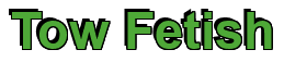 Rendering "Tow Fetish" using Arial Bold