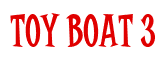 Rendering "Toy Boat 3" using Cooper Latin
