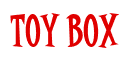 Rendering "Toy Box" using Cooper Latin