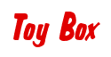 Rendering "Toy Box" using Big Nib