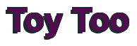 Rendering "Toy Too" using Arial Bold