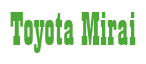 Rendering "Toyota Mirai" using Bill Board