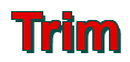 Rendering "Trim" using Arial Bold