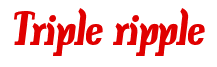 Rendering "Triple ripple" using Color Bar