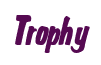 Rendering "Trophy" using Big Nib